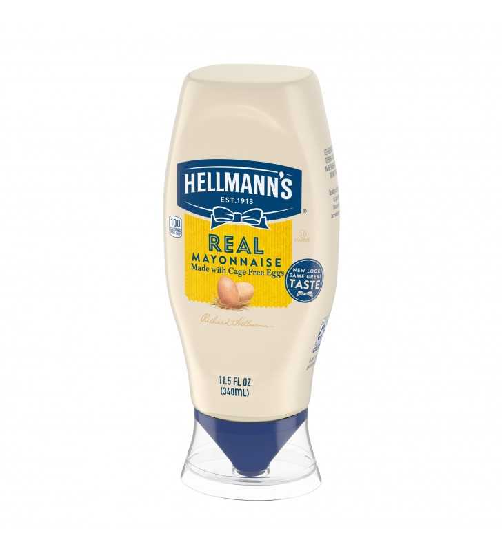 Hellmann S Real Mayonnaise Real Mayo Squeeze Bottle 11 5 Oz