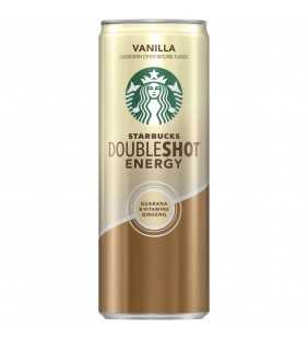 Starbucks Doubleshot Energy Vanilla Flavor Coffee Drink, 11 Fl. Oz Can (4-pack)