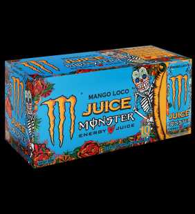 Monster Juice Mango Loco 16oz 10 Pk