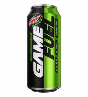 MTN DEW AMP GAME FUEL, Charged Original Dew, 16 oz Can