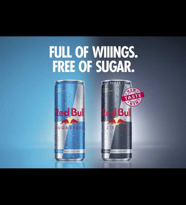 (1 Can) Red Bull Energy Drink, Total Zero, 12 Fl Oz