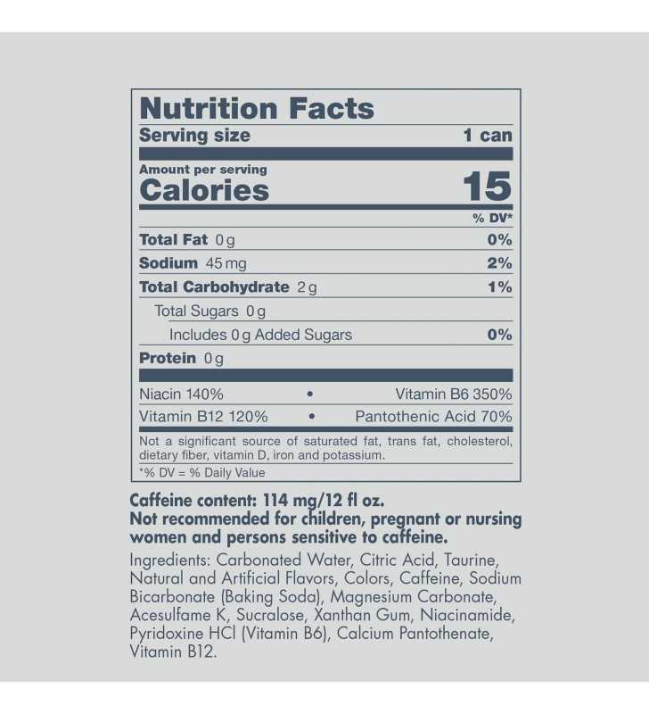(1 Can) Red Bull Energy Drink, Total Zero, 12 Fl Oz