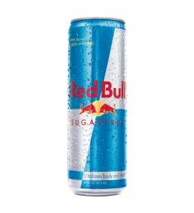 (1 Can) Red Bull Sugar Free Energy Drink, 16 Fl Oz