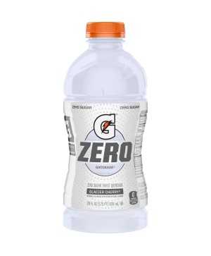 Gatorade G Zero Thirst Quencher, Glacier Cherry, 28 oz Bottle