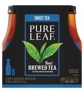 Pure Leaf Sweet Real Brewed Tea, 16.9 fl oz, 6 count