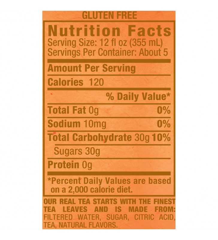 Zero Sugar Snapple Peach Tea, 64fl oz, 8ct