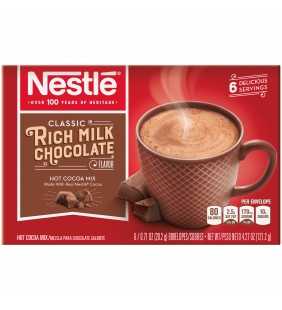 Nestle Rich Milk Chocolate Hot Cocoa Mix 6-0.71 oz. Packets