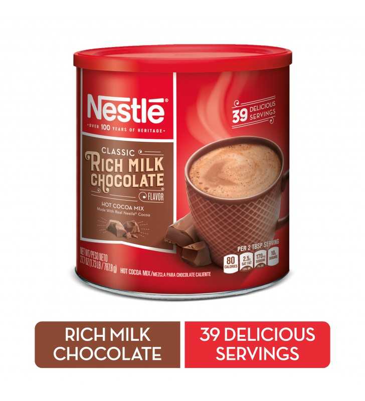 Nestle Rich Milk Chocolate Hot Cocoa Mix 27.7 oz. Canister