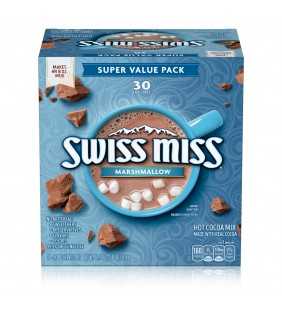 Swiss Miss Marshmallow Hot Cocoa Mix (30) 1.38 Ounce Envelopes