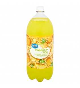 Great Value Pineapple Soda, 67.6 fl oz