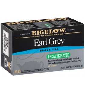 Bigelow Earl Grey Decaffeinated, Black Tea, Tea Bags, 20 Ct