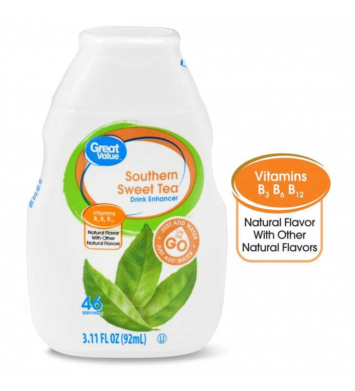 Great Value Southern Sweet Tea Drink Enhancer, 3.11 fl oz