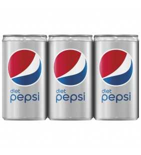 Diet Pepsi Diet Mini Cans, 7.5 Fl Oz, 6 Count