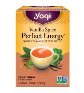 Yogi Tea, Vanilla Spice Perfect Energy, Tea Bags, 16 Ct