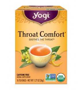 Yogi Throat Comfort Tea Bags, 16 count, 1.27 oz