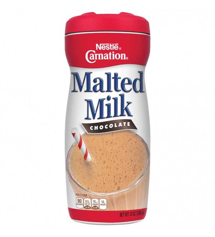 Carnation Chocolate Malted Milk Mix 13 Oz. Canister