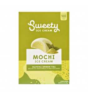 Sweety Green Tea Mochi Ice Cream, 6 Pieces, 8.4 oz