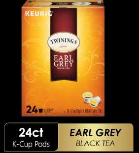 Twinings of London Earl Grey Tea K-Cups for Keurig, 24 Count