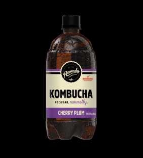 Remedy Kombucha Cherry Plum, 20oz