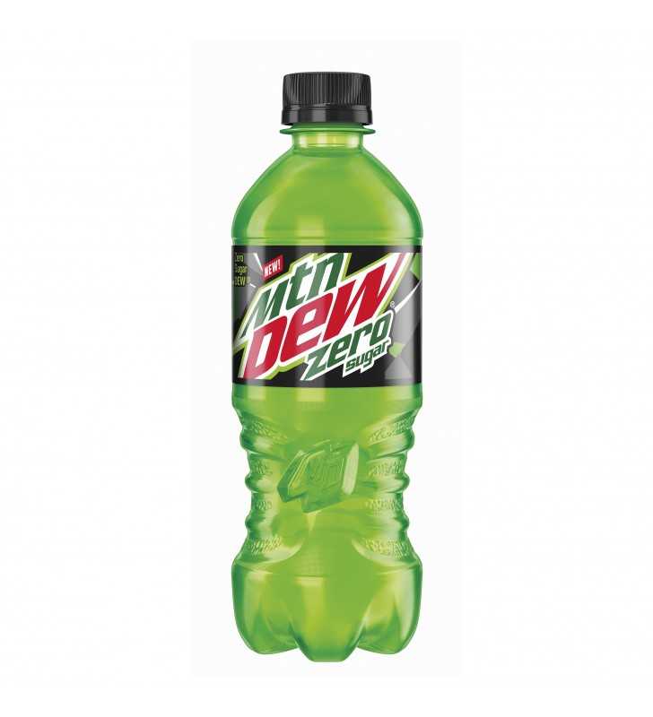 Mtn Dew Zero Sugar, 20 oz Bottle