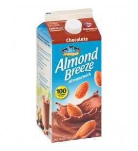 Almond Breeze Chocolate Almond Milk, Half Gallon