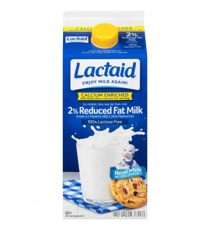 Lactaid 2% Reduced Fat Milk, Calcium Enriched (California)