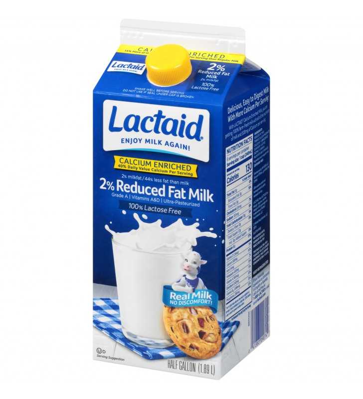 Lactaid 2% Reduced Fat Milk, Calcium Enriched (California)