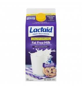 Lactaid 100% Lactose Free Fat Free Milk, 64oz