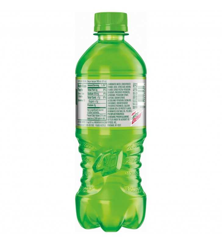 Diet Mtn Dew Soda 20 fl. oz. Bottle