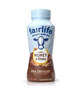Fairlife Lactose-Free Milk Chocolate With Oats And Honey Smart Milk Shakes, 8 Fl.Oz.