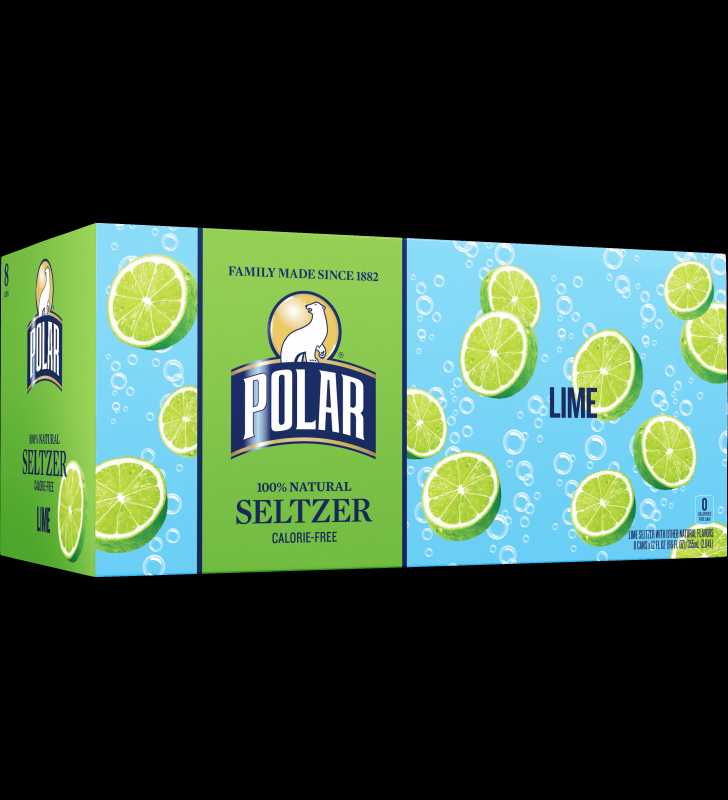 Polar Lime Seltzer 12oz 8pk