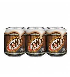 A&W Caffeine-Free Root Beer, 8 Fl. Oz., 6 Count