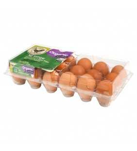 Marketside Organic Cage Free Brown Eggs, Large, 18 count, 36 oz