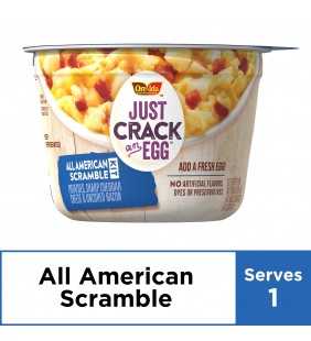 Ore-Ida Just Crack an Egg All American Scramble Kit Breakfast Bowls, 3 oz Cup