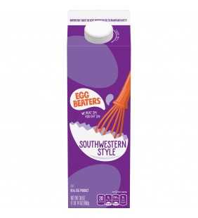 EGG BEATERS Southwestern Style Real Egg Product No Cholesterol No Fat Real Eggs 30 oz.