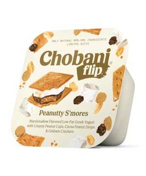 Chobani Flip, Limited Batch Peanutty S'mores Greek Yogurt, 5.3 oz