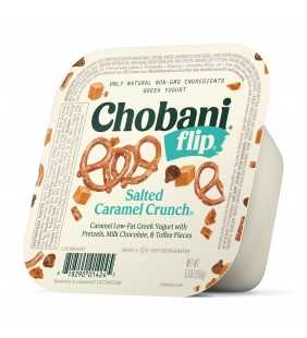 Chobani, Flip Salted Caramel Crunch Low-Fat Greek Yogurt, 5.3 oz