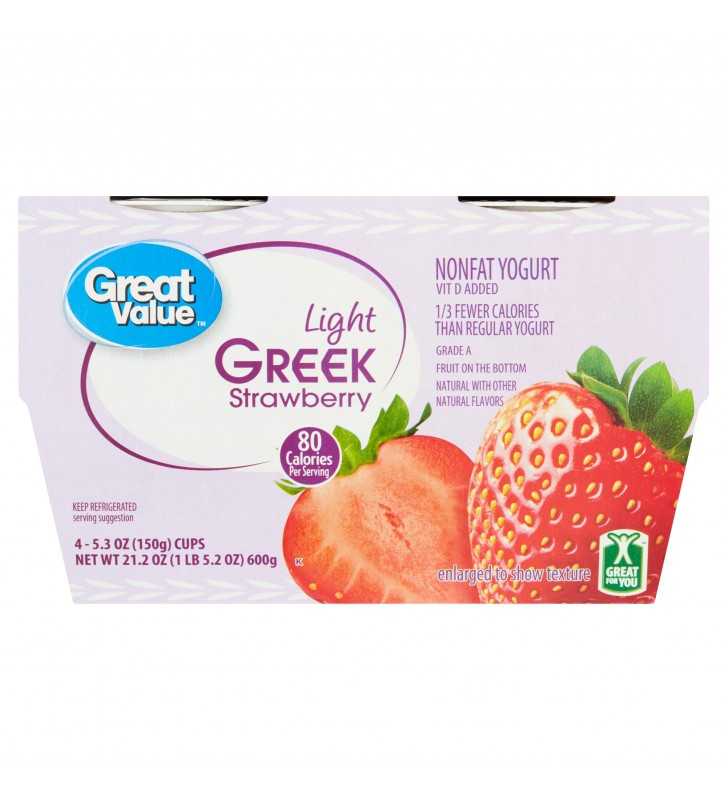Great Value Light Greek Strawberry
