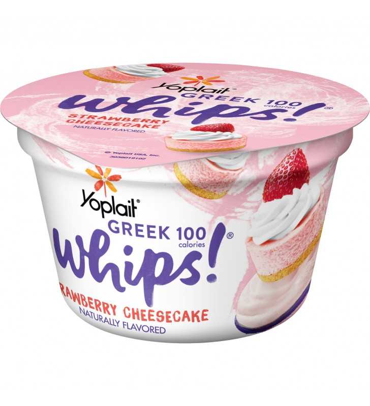 Yoplait Whips Greek 100 Vanilla Cupcake Yogurt, Ounce -- 12, 54% OFF