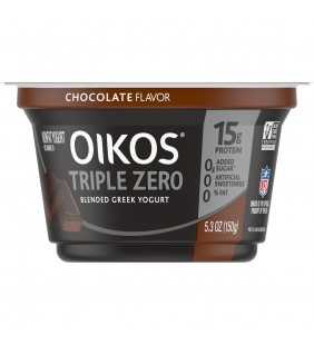 Oikos Triple Zero Chocolate Greek Yogurt, 5.3 Oz.
