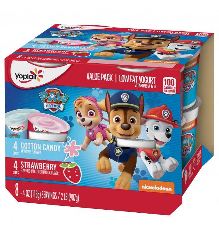 Kids Cup, Cotton Candy Flavor Yogurt