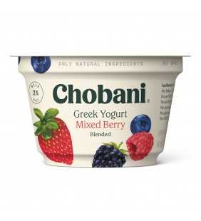Chobani® 2% Greek Yogurt, Mixed Berry Blended 5.3oz