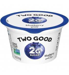 Two Good Lowfat Lower Sugar Blueberry Greek Yogurt, 5.3 Oz.