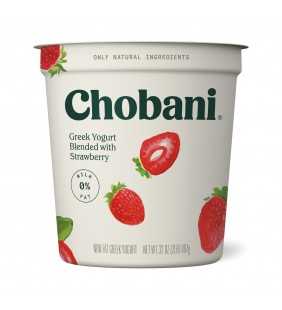 Chobani® Non-fat Greek Yogurt, Strawberry Blended 32oz