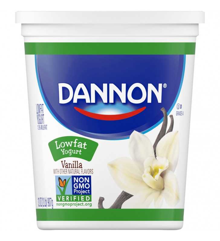 Dannon Yogurt, Low Fat, Vanilla