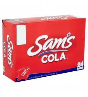 Sam's Cola Soda, 12 fl oz, 24 count
