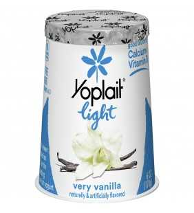 Yoplait Light Very Vanilla Fat-Free Yogurt, 6 Oz.