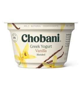 Chobani® Non-Fat Greek Yogurt, Vanilla Blended 5.3oz