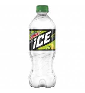Mountain Dew ICE, Lemon Lime Soda, 20 Fluid Ounce Bottle