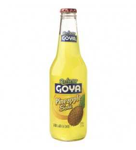 Goya Pineapple Soda, 12 oz